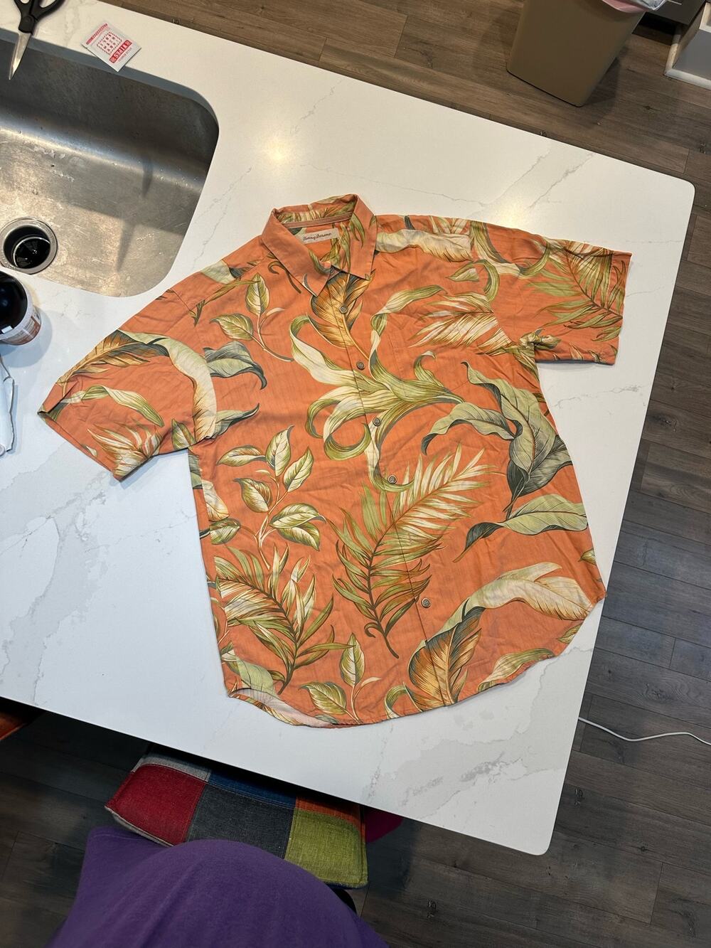 Tommy Bahama Tropical Print Shirt M